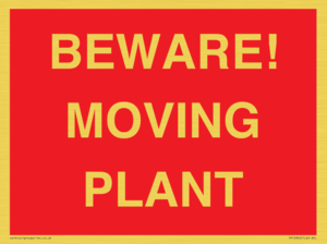BEWARE! MOVING PLANT